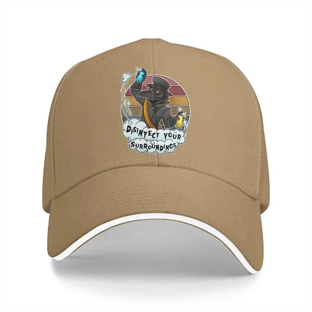 Plague Doctor Multicolor Hat Peaked Women's Cap Disinfect Your Surroundings Personalized Visor Protection Hats