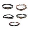 Handmade Ethnic Hat Belts for Enhancing Western Cowboy Hats Blingbling Stitched Replacement Travel Accessory