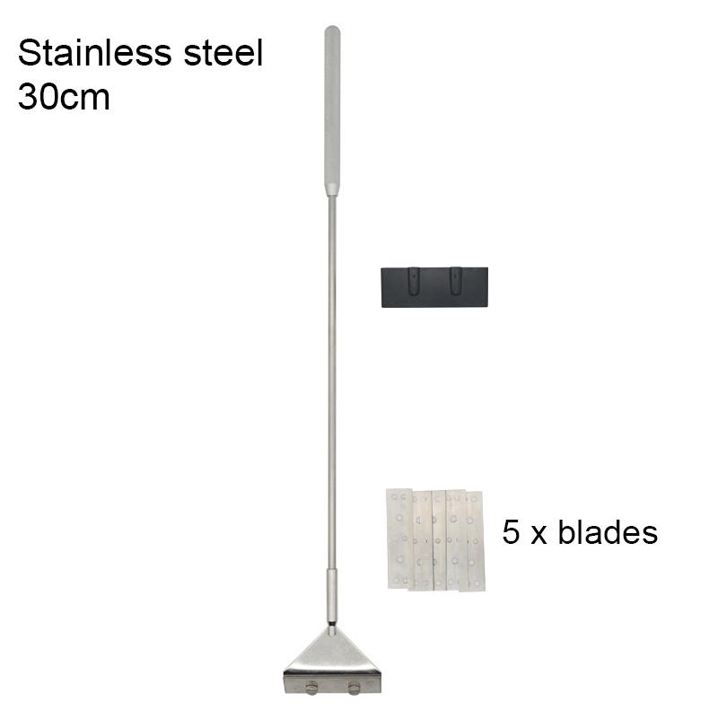 Aquarium Algae Remover Aluminum Alloy Stainless Steel Scraper Blade Fish Tank Glass Water Plant Grass Cleaning Tools Accessories
