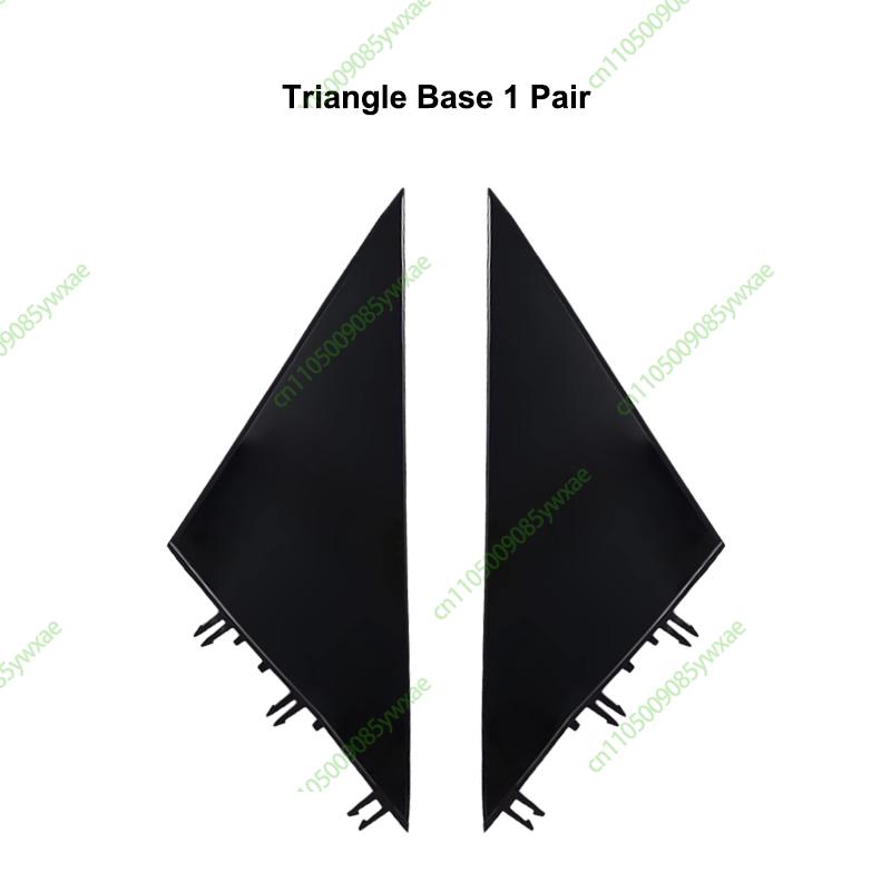 For Tesla Model Y -2026 Juniper Side External Rearview Mirror Carbon Pattern Cover Lower Caps Bottom Shell Frame Replacement