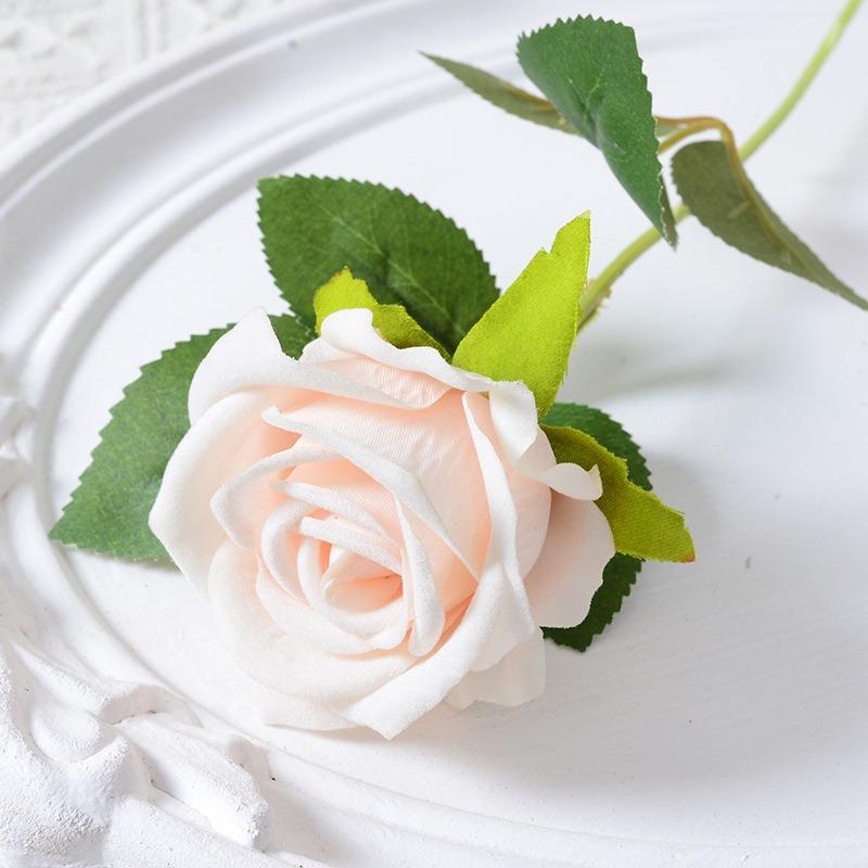 

100 шт. Штучний оксамитовий шовковий букет троянд