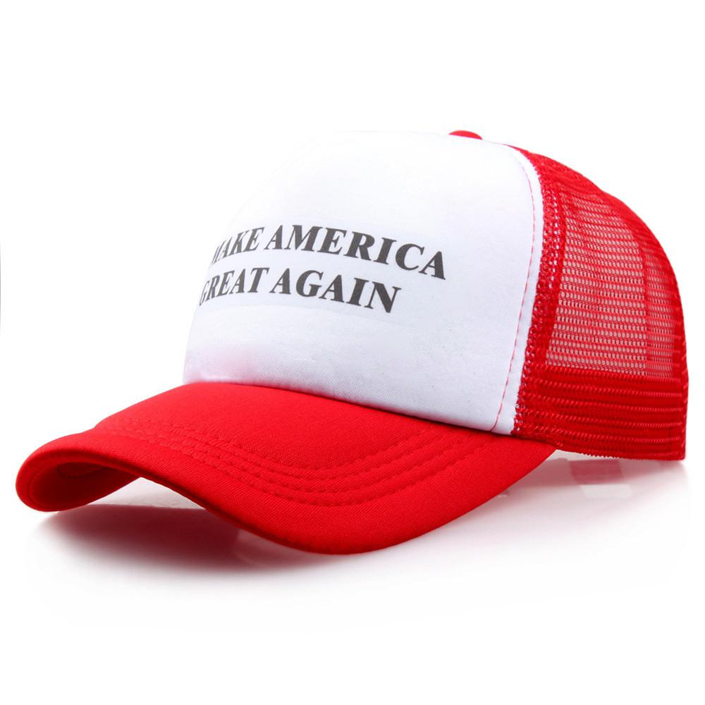 Printing Letter Hat Donald Trump Republican Adjustable Mesh Cap Fashion Gift
