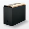 MUJI Polypropylene File Standard A4 Dark 15cm W x 32cm D x 24cm 83364694 Box, Type, Wide, Size, Gray, Approx. H,