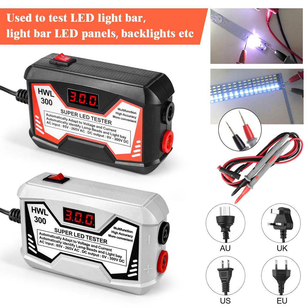 Super LED Tester 0-300V  Bead Light Strip Tester LCD TV Maintenance LED Light Tester Digital Display Measurement Instruments