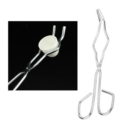 Crucible Tongs Cup Tongs Laboratory Tongs Melting Tongs Chemical Supplies Crucible Clamp for School and Laboratory