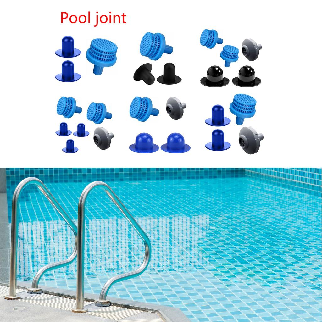 Above Ground Swimming Pool Water Jet Connector Replacement Part Kit Strainer Hole Plug Stopper for Intex 25022 Accessory