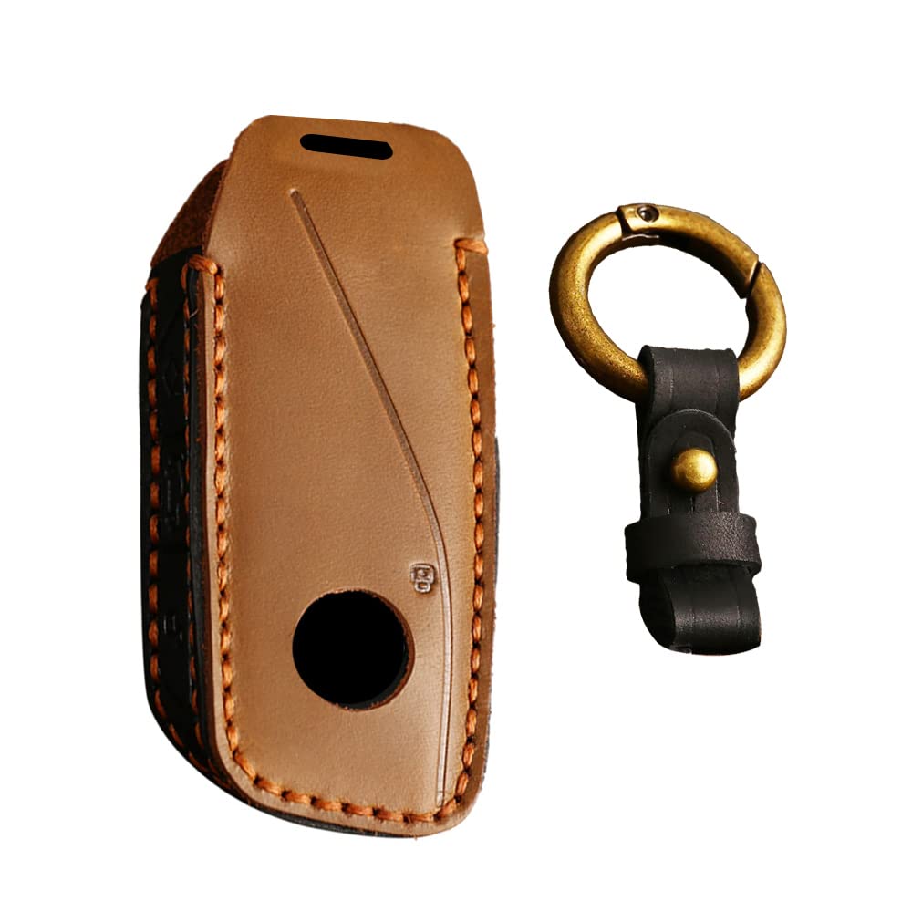 

[KUNIO] BMW exclusive key cover key case hand-stitched genuine leather durable new model for BMW XM iX i7 7 series 735li 740li F98 X4M LCI G18 X5