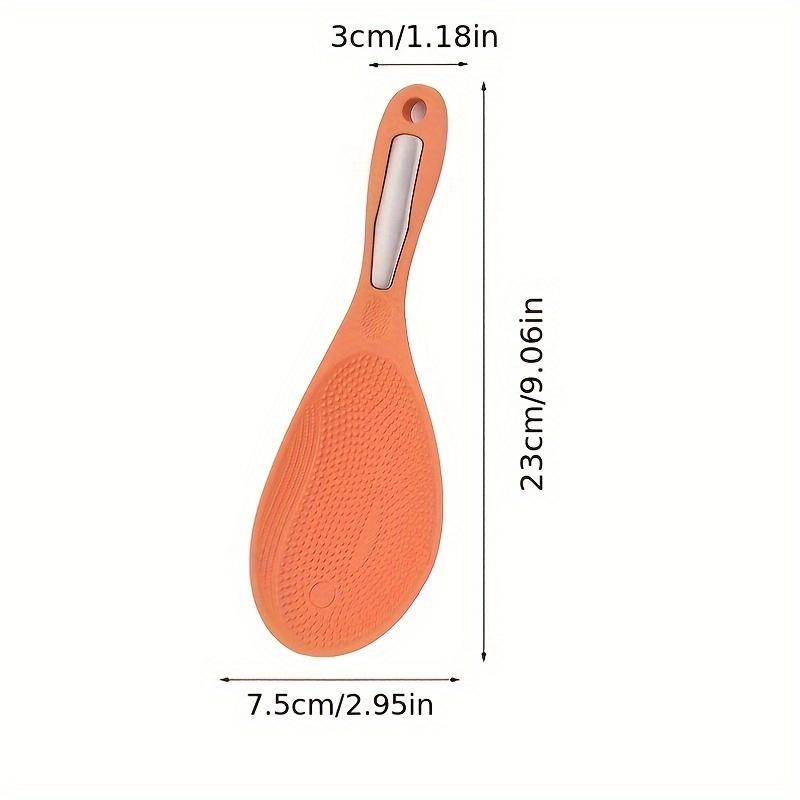 1pc Plastic Rice Shovel, Non-stick Rice Cooker,  Non-stick Rice Spoon, Household Rice Spoon for Beating Rice