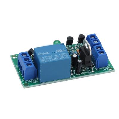 K71RS 12V Relay Module High Level Trigger 2 Button Switch Relay Power Switch Board DC 12V 1 Channel 2 Button Switch Relay Module