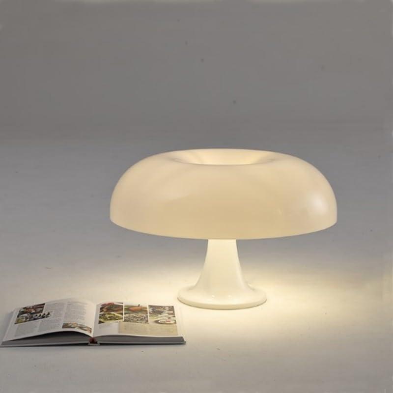 

Modern Minimalist Mushroom Table Lamp - Bedside Atmosphere Reading Light Desktop Nightlight for Bedroom 0-5W бежевый