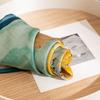 Mulberry silk scarf  new retro winter beautiful ginkgo printing four seasons shawl sunscreen dual-purpose