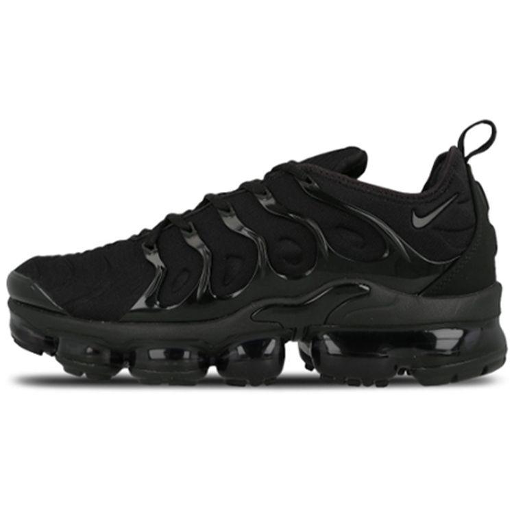 

Мужские кроссовки Nike Air VaporMax Plus Triple Black черно-темно-серые 924453-004 44