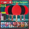 Red Double Happiness H6002 6-Star Table Tennis Racket