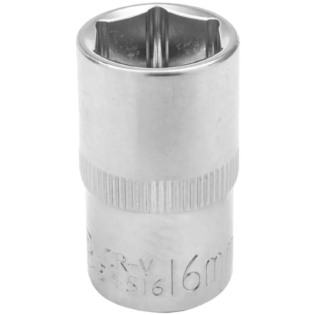 JCB Socket 1/2" 16mm 6-point Cr-V