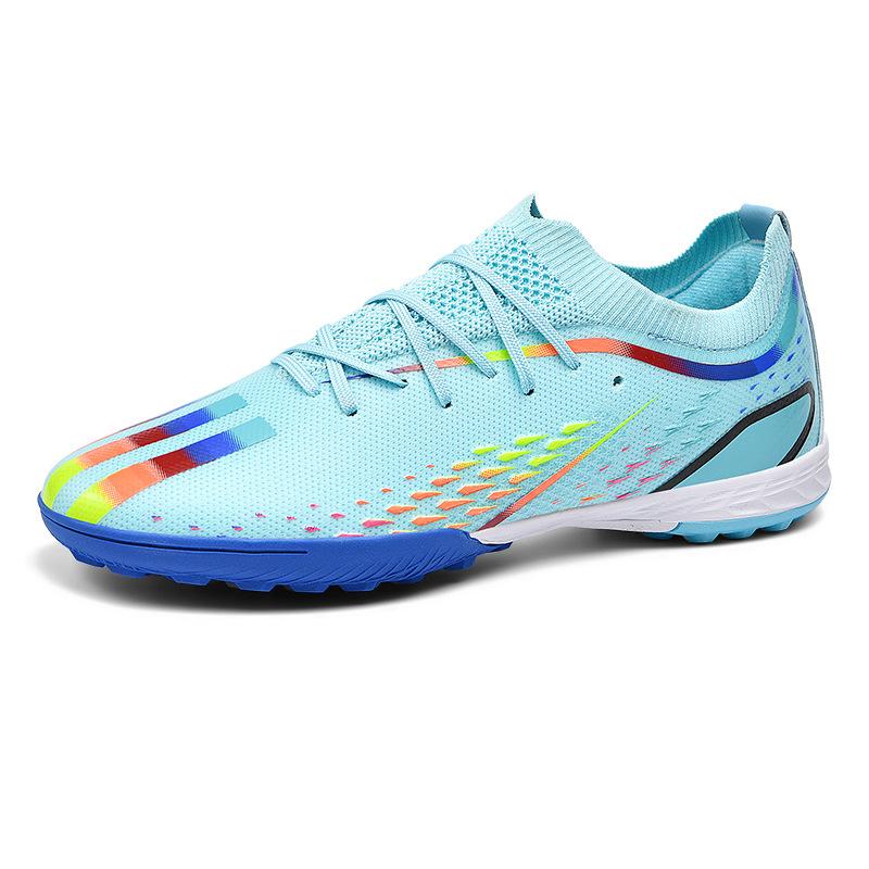 2025 Foreign Trade New Football Shoes Male Youth Student Spike Training Shoes Men's and Women's Summer Breathable Sports Shoes