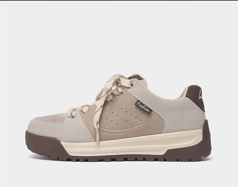 

Нишевые повседневные спортивные кеды женские осень 2025 новый оригинальный дизайн ретро платформа немецкие тренировочные туфли женские 35 хаки