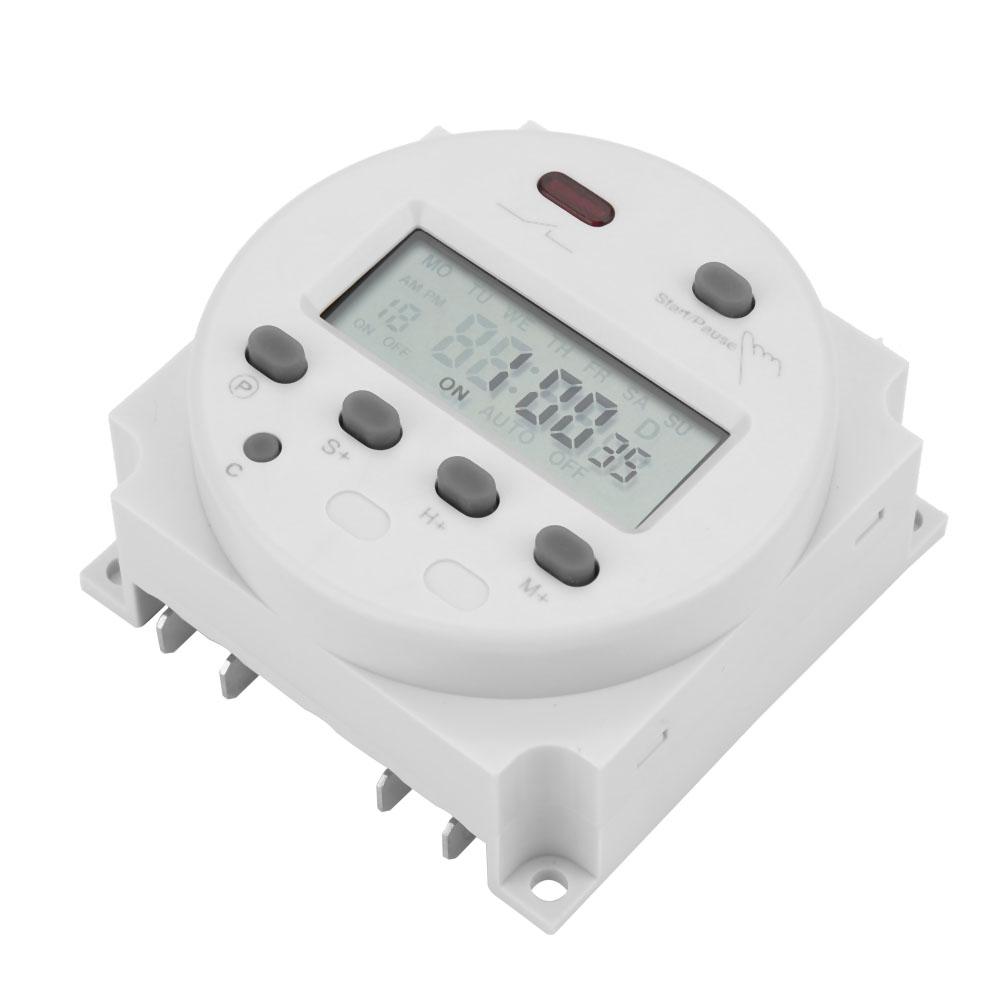 CN102A Timer Electronic Digital LCD Ciclul Numărătoare Inversă Comutator de Control al Timpului (220V)
