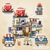 TOYLINX Japanese Street View Izakaya Building Block Model Toy - MOC Creative Architecture Set, Kids' DIY Building Blocks