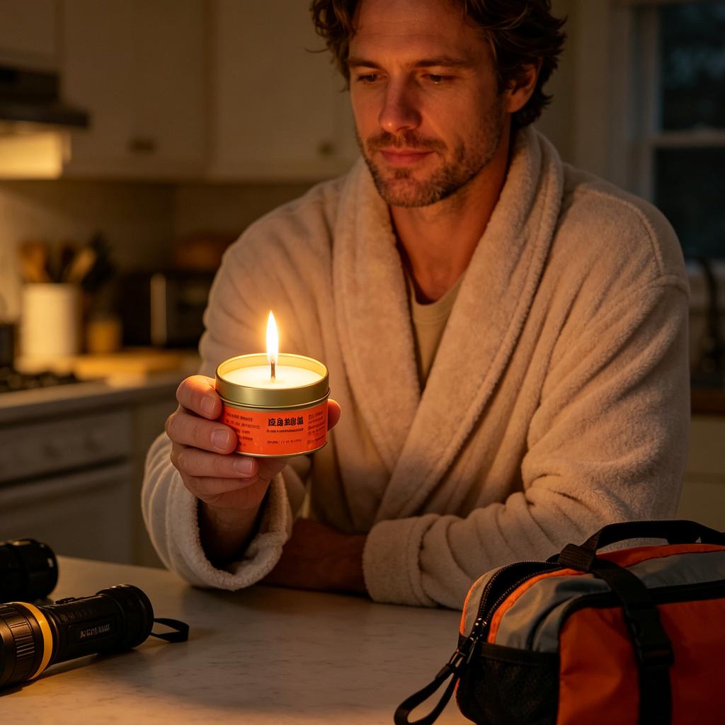 Emergency Candles for Outage 80g Long Burning