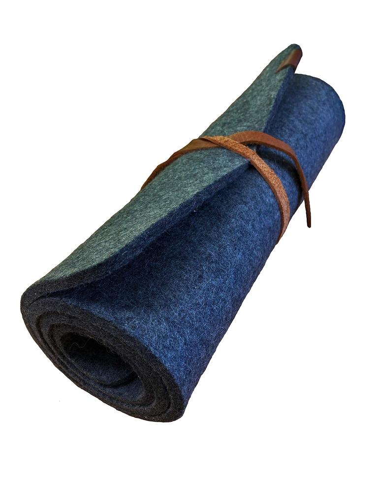 Felt Wool Desk Moisture Mouse 5mm 330x830 Mat, Warm, Winter, Absorbent, Summer, Comfortable, Large, Thick, Gray, White, Pad, Thick, Quiet, Office,