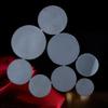 5PCS Matte Glass Diffuser, Frosted Round Flat Lampshade for Soft, Even Light in LED Downlights & Flashlights