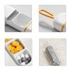 3-Compartment Pill Box - Portable Daily Organizer, Travel Medicine Container, Moisture-Proof Pill Case