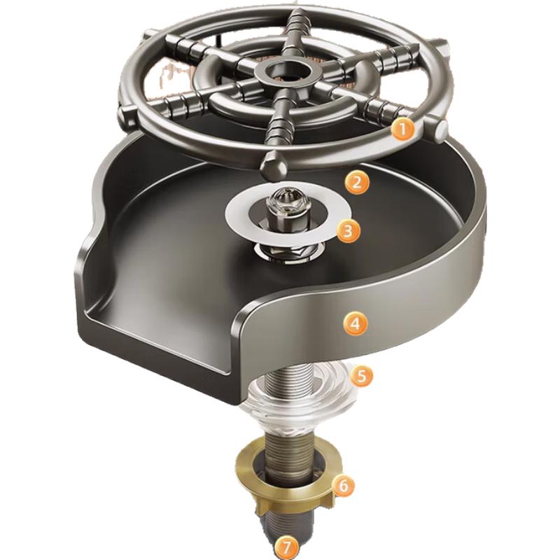 Automatic Sink Glass Rinser