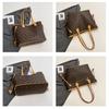 Tragetasche Neue Retro-Tasche mit Aufdruck Damen Vielseitige Kontrastfarbe Handtasche Große Kapazität Pendler-Umhängetasche Damen-Tasche