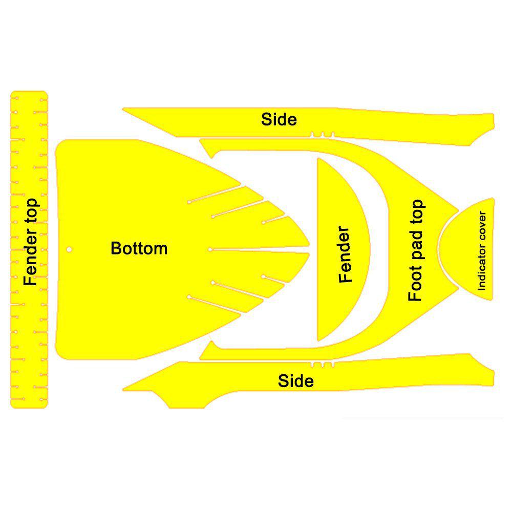 Custom Pattern Balance Car Stickers