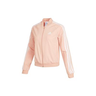 3-Streifen Webjacke Damen Oberbekleidung Rosa H42006