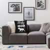 Staffy Mom Staffordshire Bull Terrier Square Pillowcase Polyester Linen Velvet Creative Zip Decorative Pillow Case Home Cushion