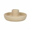 Ceramic Candle Plate Heat Resistant MultiFunctional Round Holder for Hotel