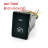 1Pc Car LED Light Front Rear Fog Lamp Button Mirror Heating Switch Power Button For Mitsubishi Outlander 2013-2020 Accessories