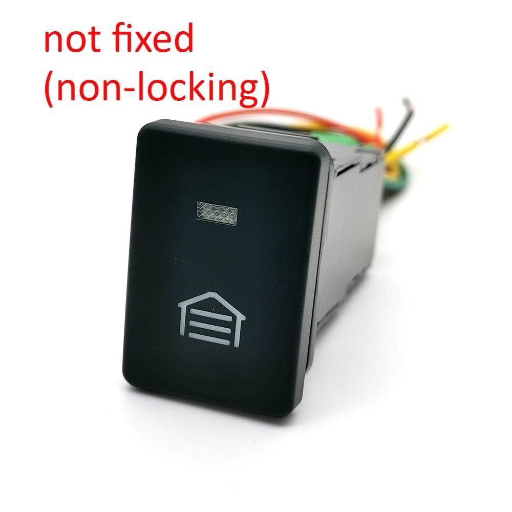 1Pc Car LED Light Front Rear Fog Lamp Button Mirror Heating Switch Power Button For Mitsubishi Outlander 2013-2020 Accessories