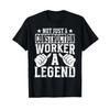 Funny Saying Construction Worker T Shirt Vintage Soft Slightly Graphic Designer Clothes Stylish Unisex Fashion Homme