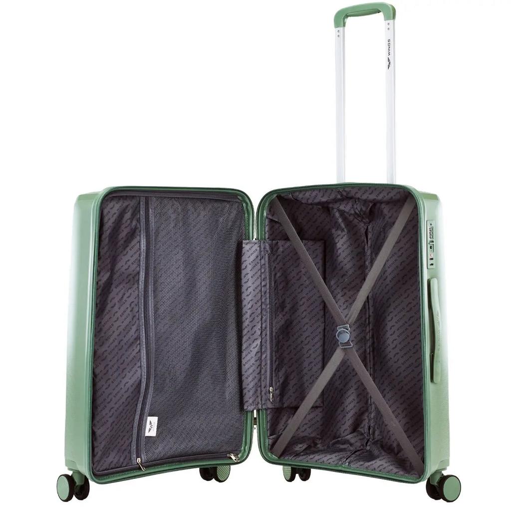 Wings Cockatiel Medium Suitcase Polypropylene 24" Army Green