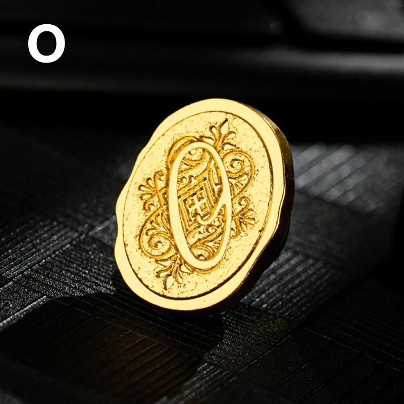 LetterA-Z Wax Seal Stamp DIY Sealing Wax Stamp Head for Scrapbooking Wedding Invitation Photo Album Dedicated Seal Stamp DIY