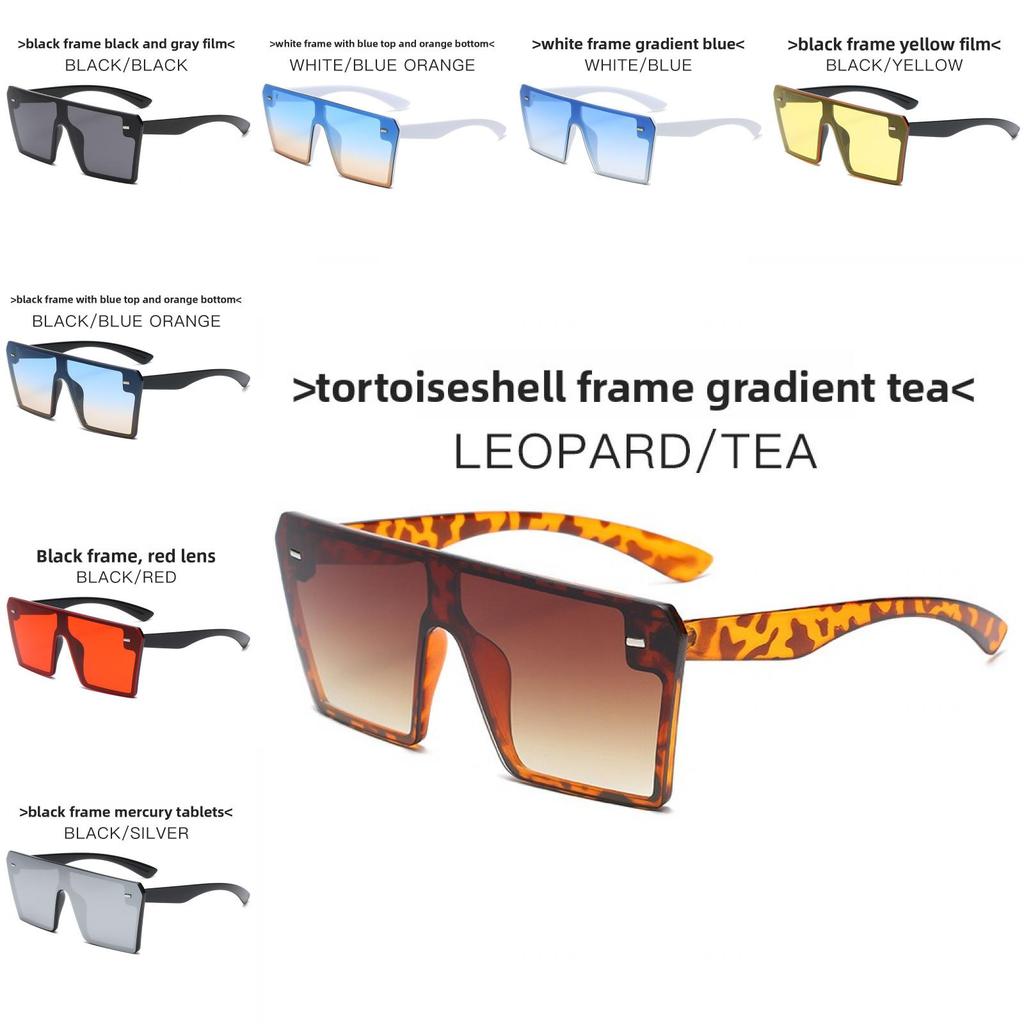 Unisex Retro Square Frame Sunglasses With Uv400 Protection For Outdoor Travel And Fashion Use