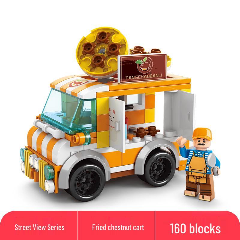 Lele Brothers Compatible Building Blocks: Educational Interlocking House Model for Kids