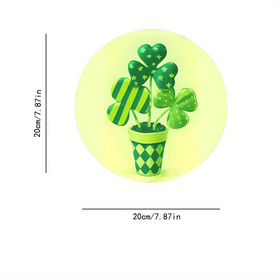

2D Плоская 20 см шляпа на день святого Патрика, деревянная настенная подвеска, декор - автомобильный воздушный шар, универсальный праздничный деревянный кулон, украшение для дома, приветственный знак для вечеринки 20cm*20cm
