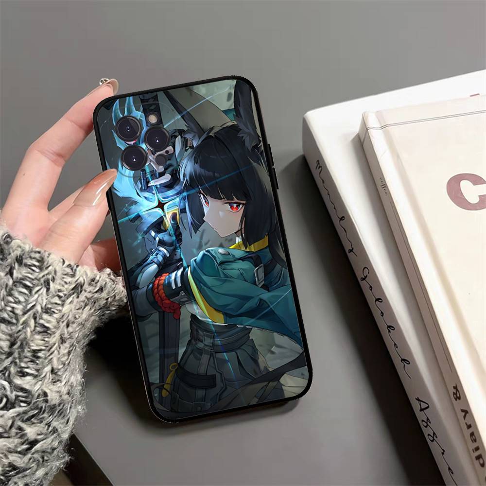 Klassische Mädchen H-Hoshimi Miyabi Handyhülle Für Iphone 17 16 15 16e 14 13 12 11 Pro Max Plus Hülle Cover Coque