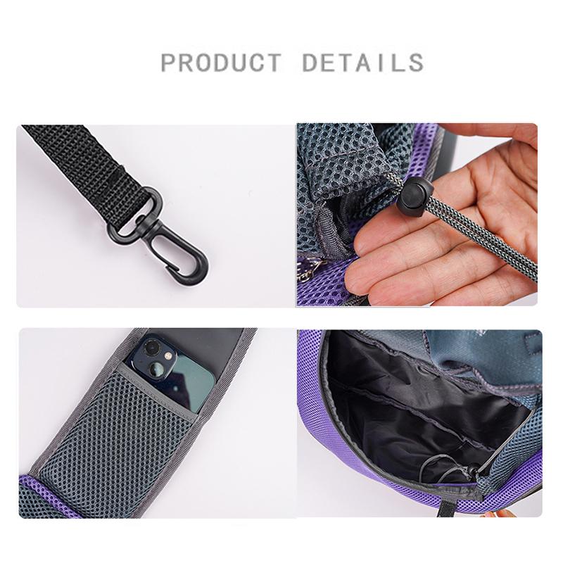 Comfortable Adjustable Pet Carrier for Cats and Small Dogs Breathable Soft Outdoor Safe Sling Pet Bag Dog Carrier Backpack