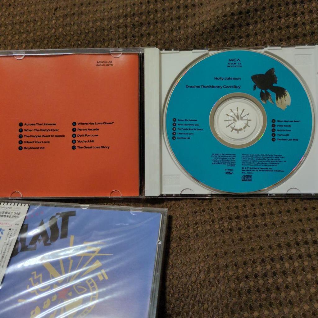 Used Holly Johnson 2 CD Set Blast & More
