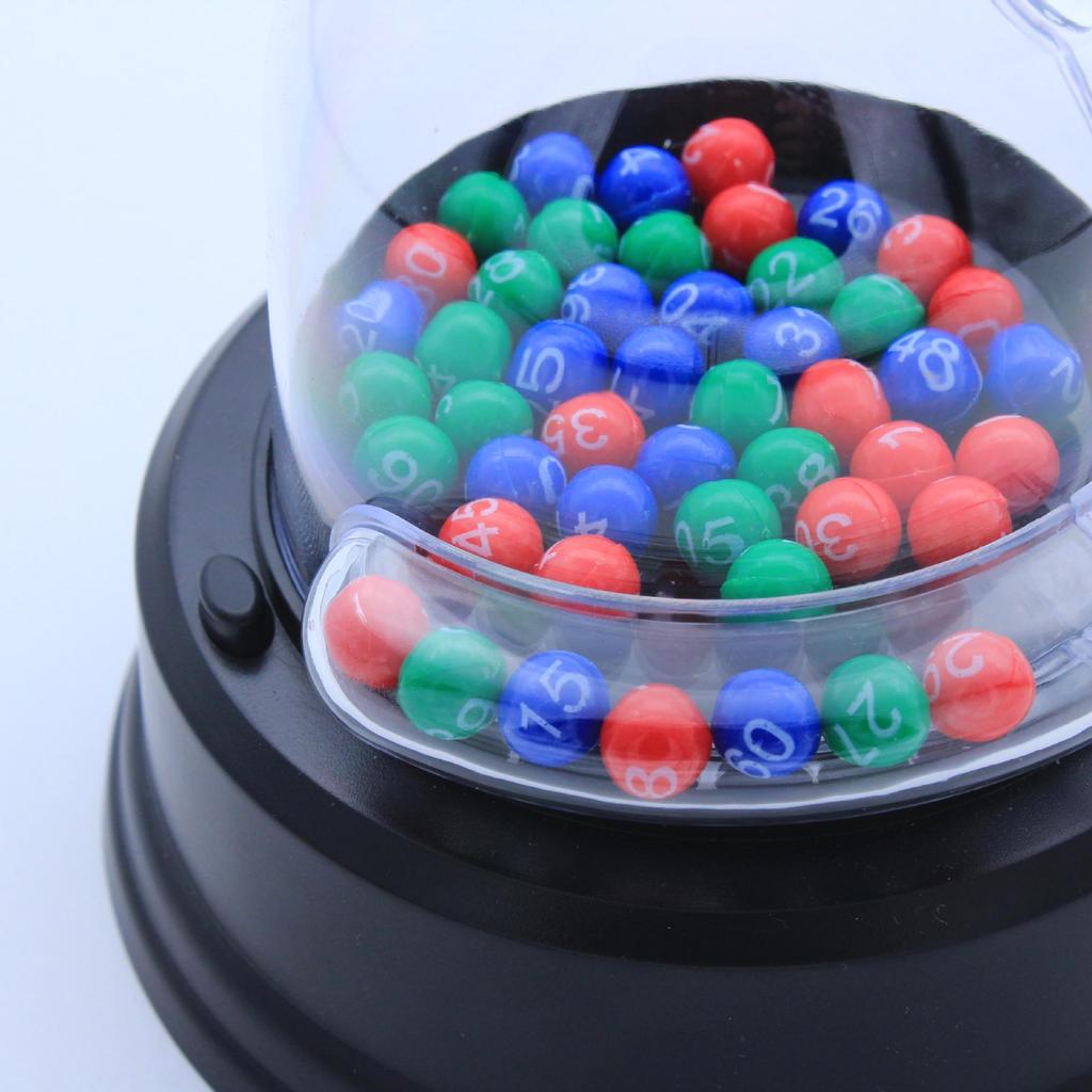 Electric Lucky Shake Machine: Lottery Number Selector - 3 Models Available