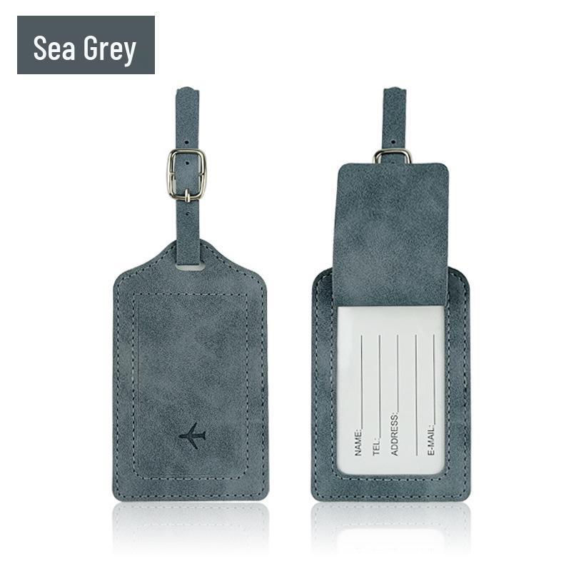 Multi-Color Luggage Tag & Anti-Magnetic Passport Holder Set