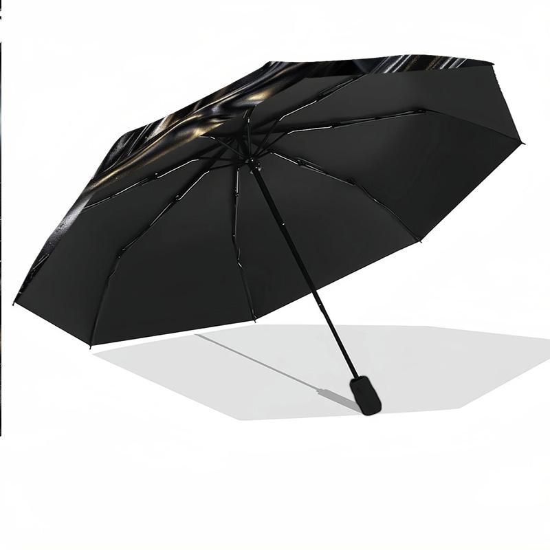 The Cure Print 8?Ribs Automatic Umbrella Wind Resistant Lightweight Folding Umbrella For Outdoor Travel