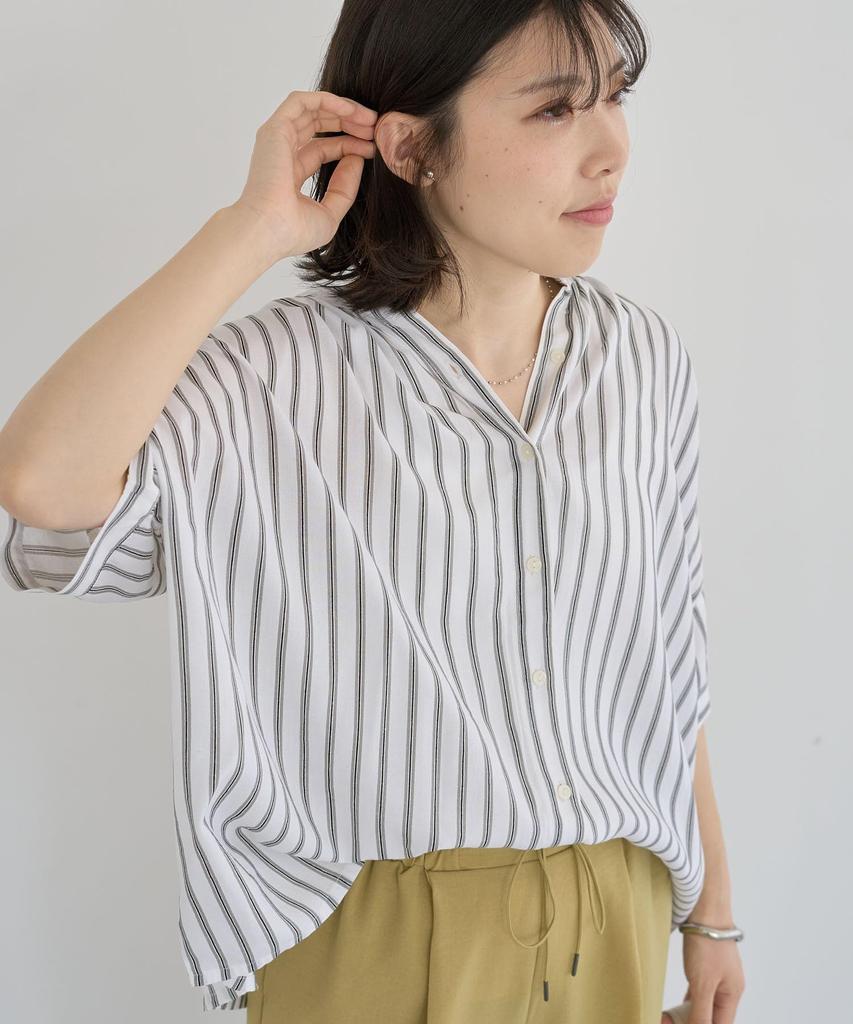 Green Parks Casual Assorted Pattern Rayon Blouse Women's