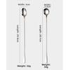 30cm Long Spoon Extended Tip Tea Stirring Spoon New Cocktail Mixing Utensil  Cold Drinks