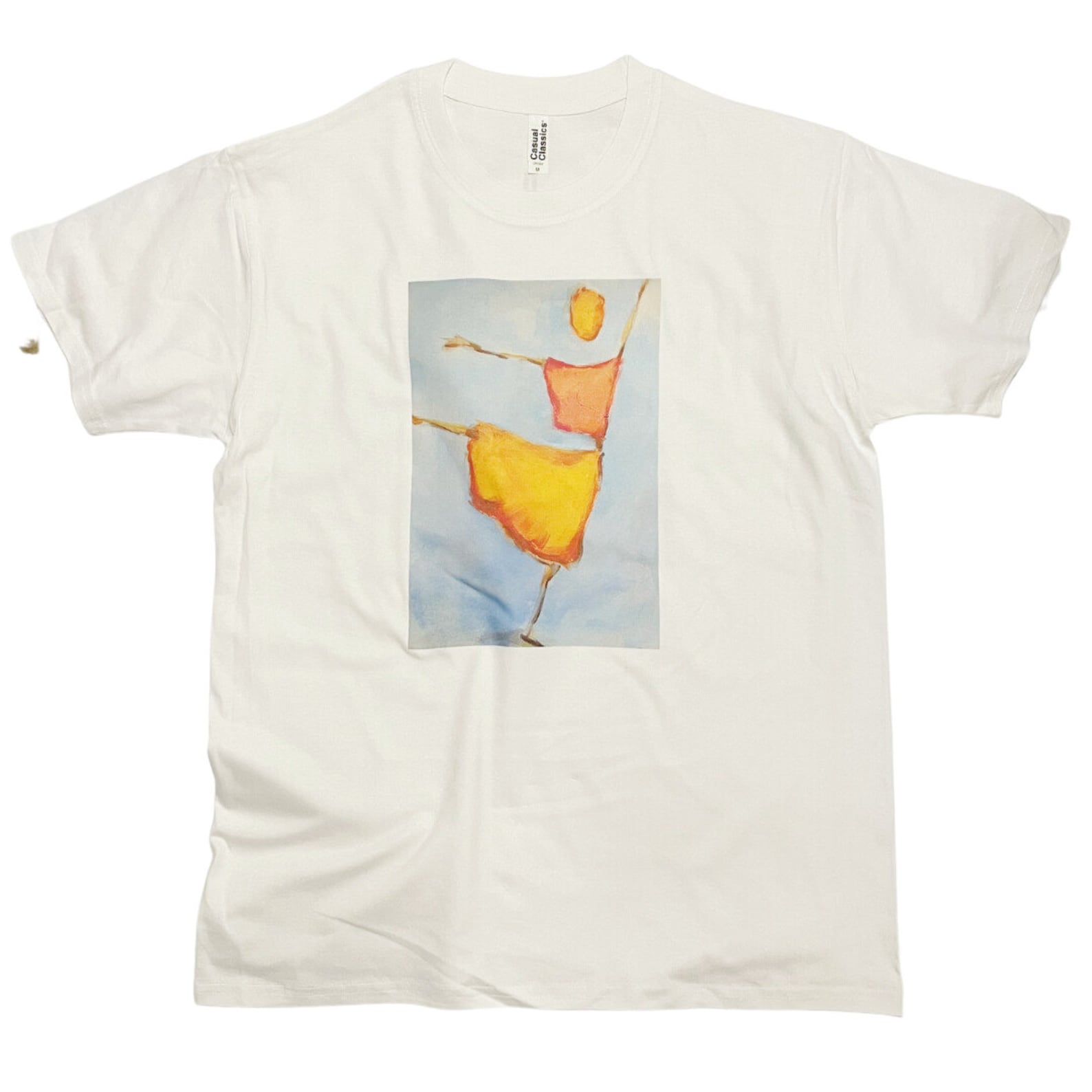 Paul Klee Scarecrow T-Shirt Abstract Vintage Art Dance Print S