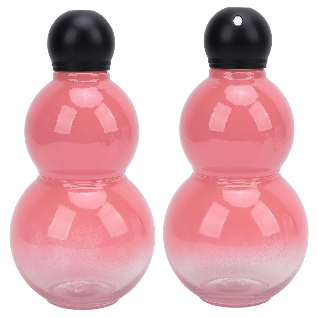 Gourd Water Bottle 800ml Large Capacity PP PC Plastic Gourd Style Sports Water Flask for Travel